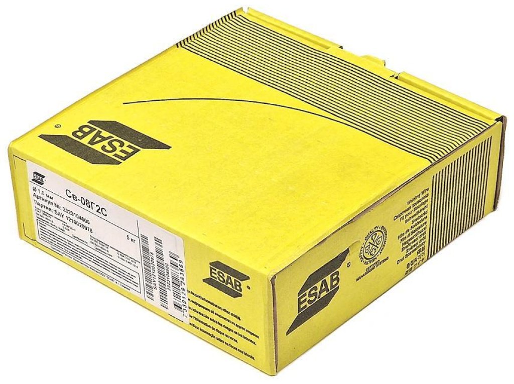 Сварочная проволока ESAB сплошное сечение 1 мм, арт.2323104600