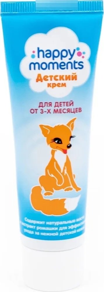 Крем детский с лисичкой Happy Moments 45 мл купить,NaN
