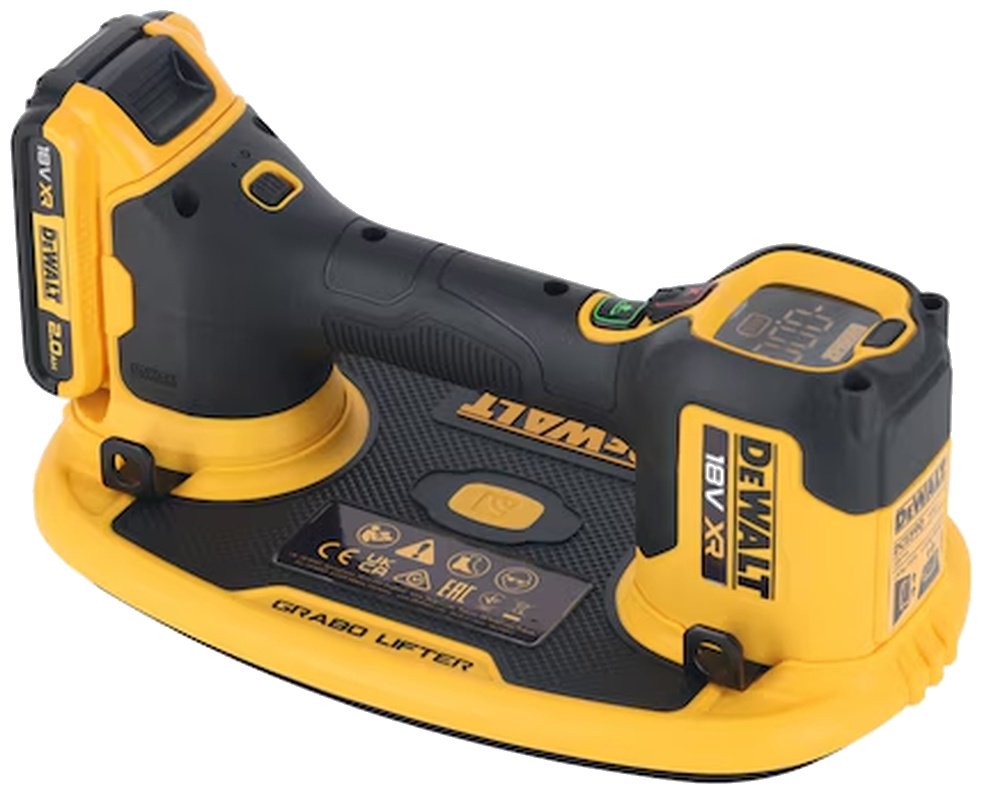 DeWALT аккумуляторный вакуумный подъемник DCE590D1T-QW нагрузка до 120 кг