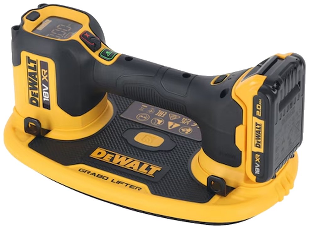 DeWALT аккумуляторный вакуумный подъемник DCE590D1T-QW нагрузка до 120 кг купить,312280