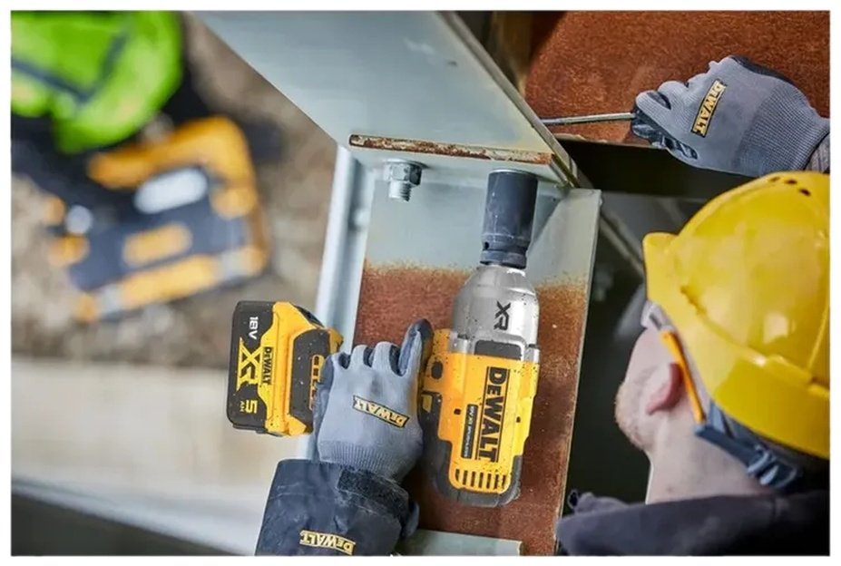 Гайковерт DeWALT DCF900NT-XJ + аккумулятор в подарок 18В, 4.0 А·ч, DCB182-XJ купить,215840