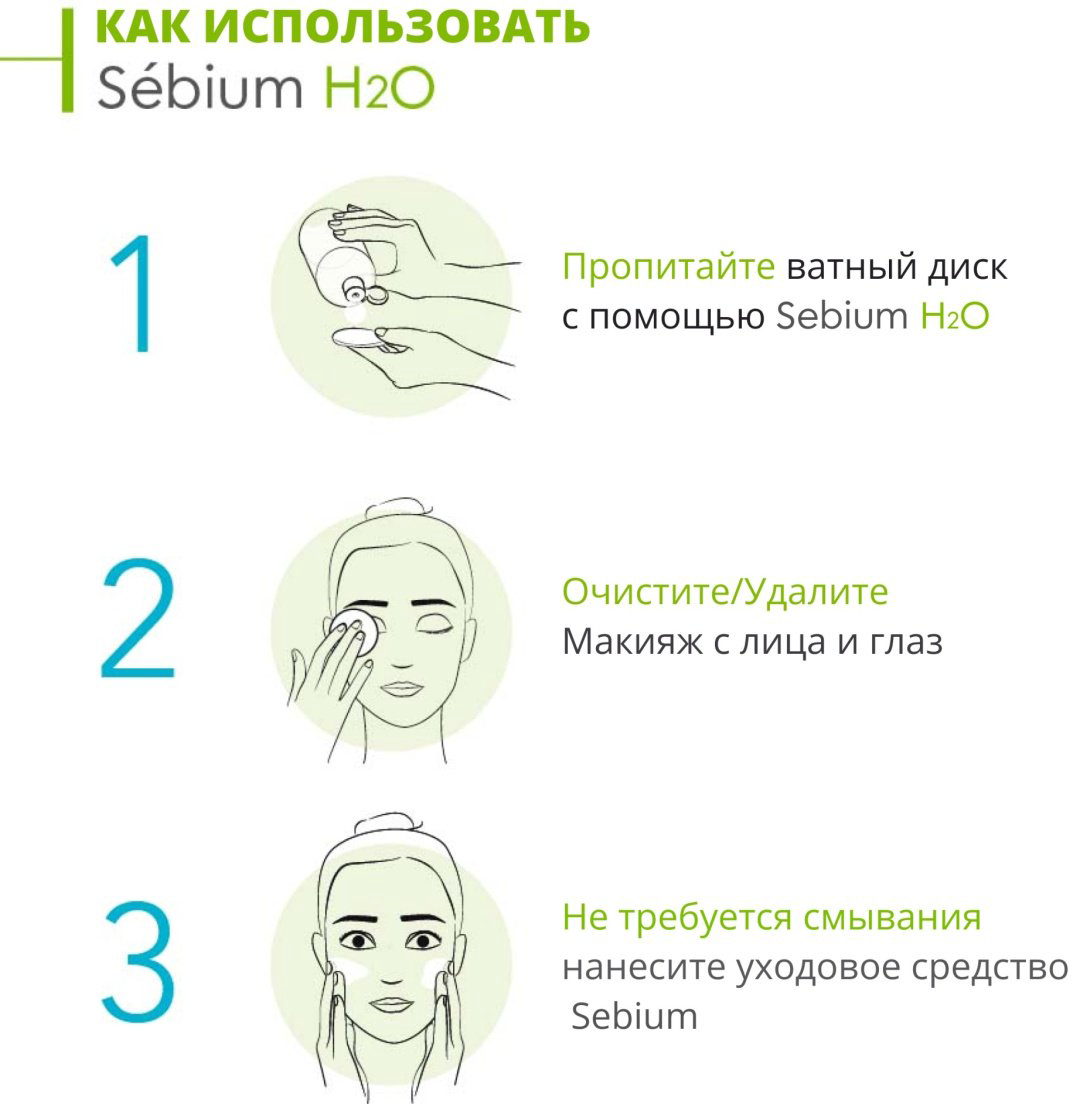 Bioderma Sebium H2O 100 мл мицеллярная вода купить,NaN