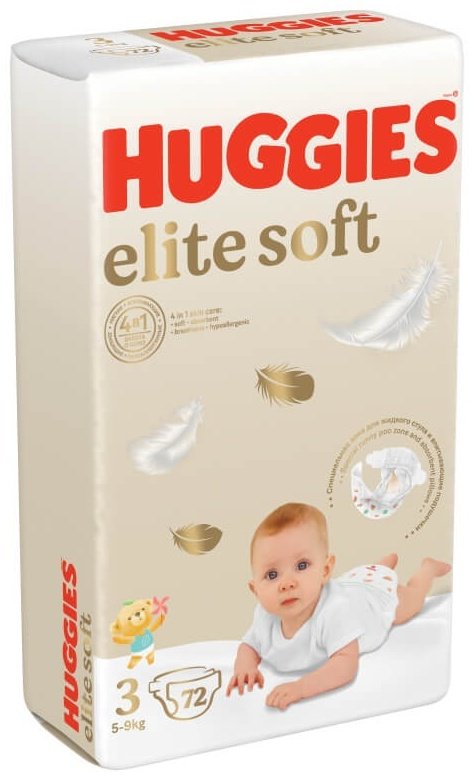 Подгузники Huggies 3, 72 шт купить,NaN