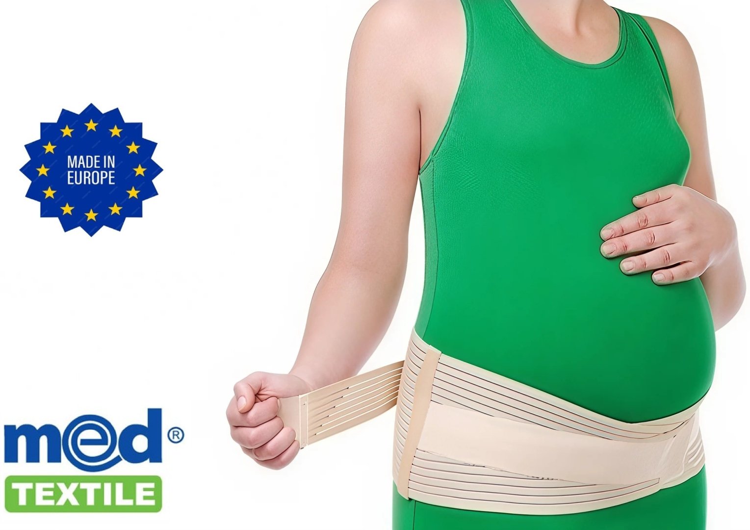 MedTextile 4505 бандаж для беременных размер S бежевый