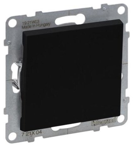 Выключатель клавишный Legrand Suno 721401, антрацит купить,NaN