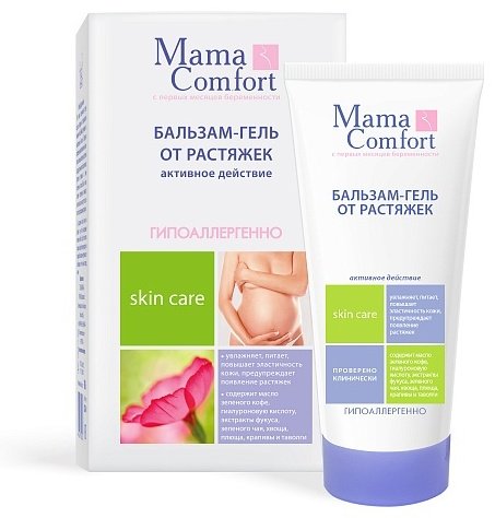 Наша Мама Бальзам-гель от растяжек, 175мл, "Mama Comfort" гель 175 мл купить,NaN