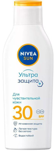 NIVEA Ультра защита для чувствительной кожи SPF 30 лосьон для тела 200 мл купить,NaN