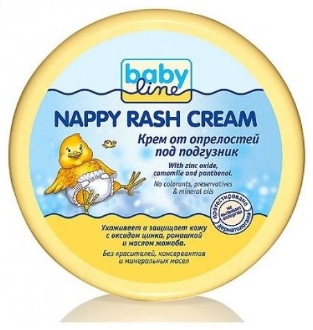 Babyline Nappy Rash Cream Крем от опрелостей под подгузник 150 мл купить,NaN