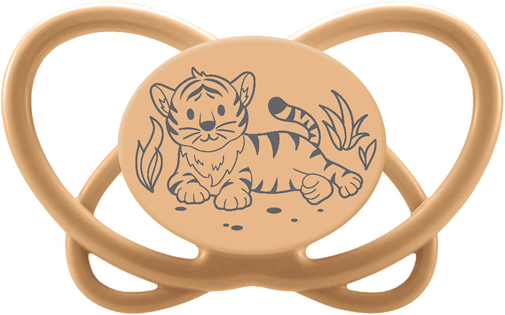 Пустышка NIP Butterfly 131619-4, 2 шт, красный купить,NaN