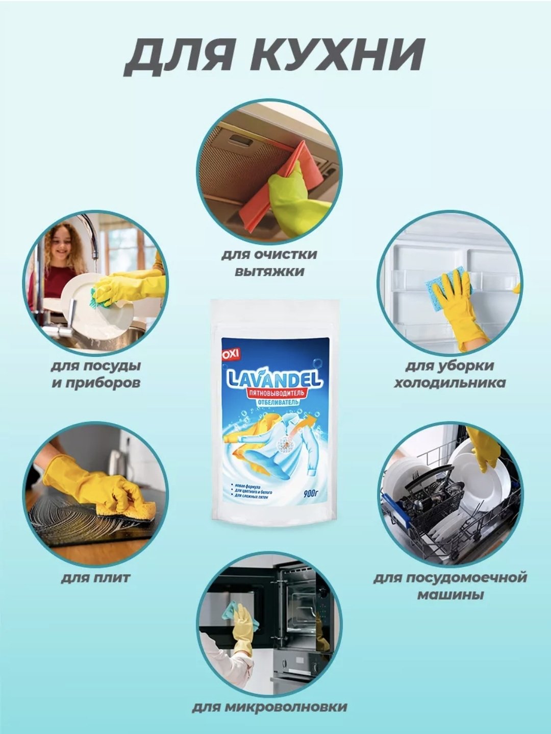 Отбеливатель-пятновыводитель Lavandel OXI порошок, купить,NaN