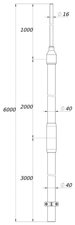 DKC молниеприемник NL6000 1 шт купить,306368