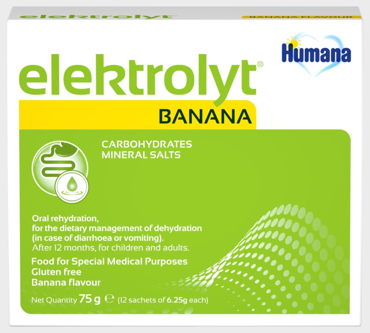 Humana Elektrolyt banana порошок 75 купить,NaN