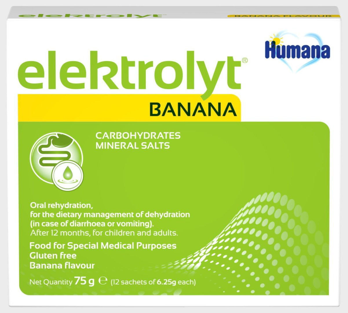 Humana Elektrolyt banana порошок 75 купить,NaN