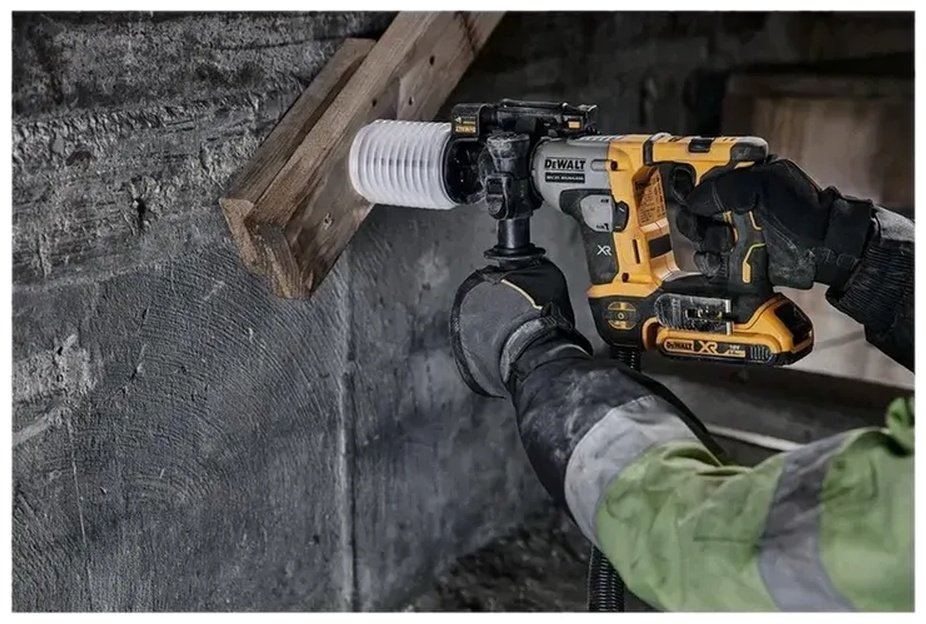 Перфоратор DeWALT DCH172NT-XJ + аккумулятор в подарок 18 B/2.0 Ah DCB183-XJ 1.4 Дж, 18 В, SDS-Plus