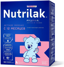 Nutrilak Premium 3 12 месяцев 300 г