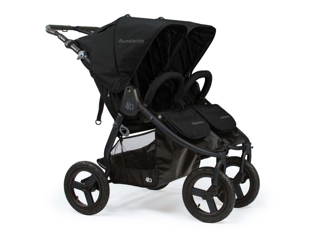 Коляска прогулочная Bumbleride Indie Twin Matte Black черная купить,NaN
