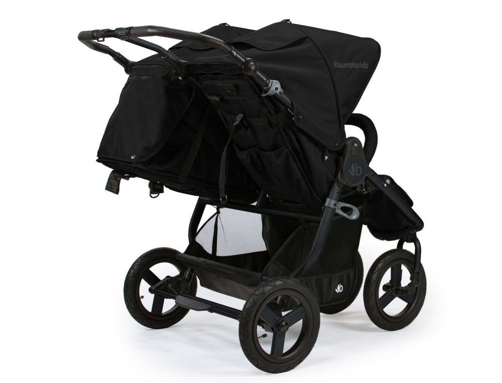 Коляска прогулочная Bumbleride Indie Twin Matte Black черная купить,NaN