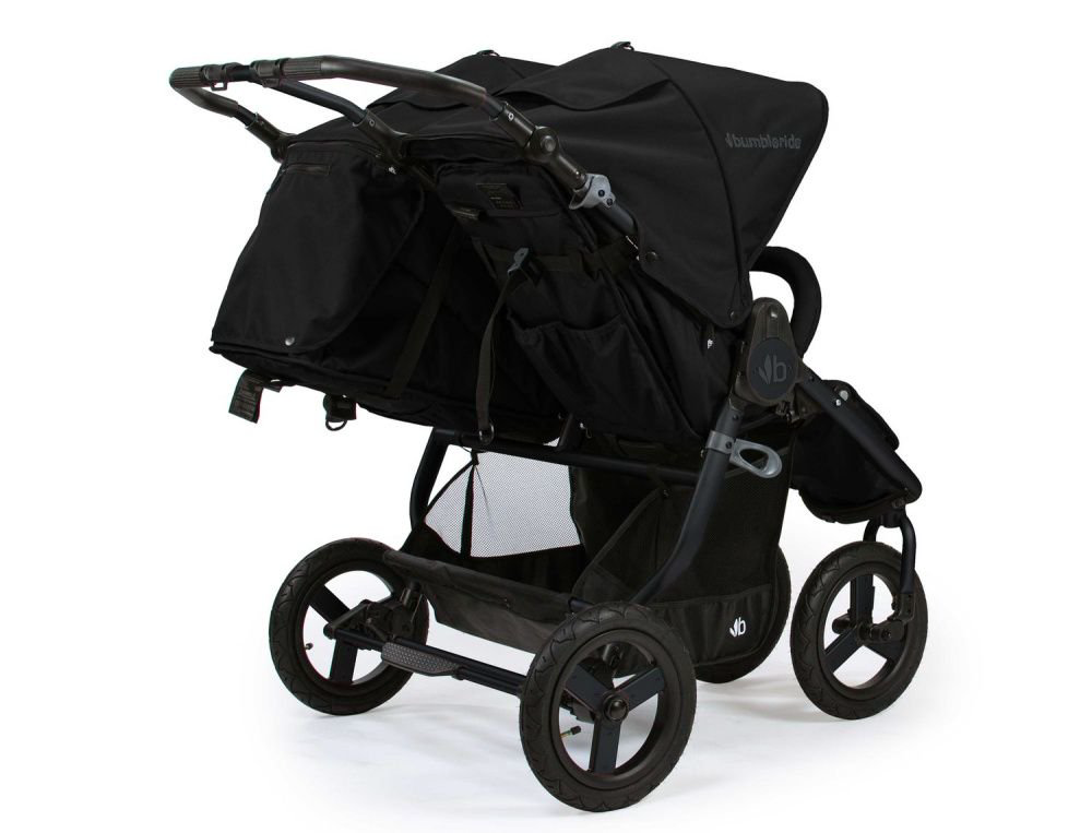 Коляска прогулочная Bumbleride Indie Twin Matte Black черная купить,NaN