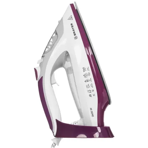 Утюг Brayer BR4009 бело-фиолетовый купить,0