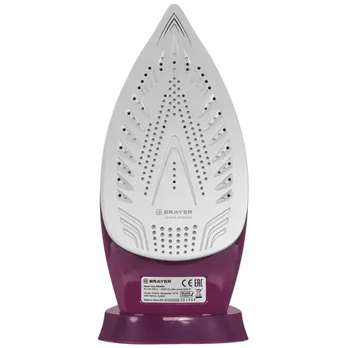 Утюг Brayer BR4009 бело-фиолетовый купить,0