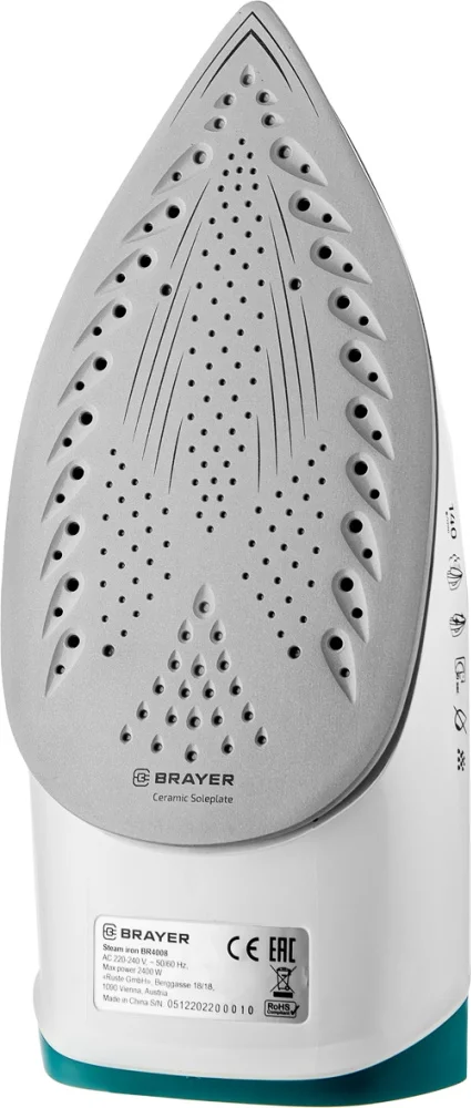 Утюг Brayer BR4008 черно-бирюзовый купить,0