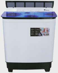 Стиральная машина Ideal ID-75 A бело-синяя