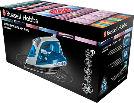 Утюг Russell Hobbs 23971-56 голубой купить,0