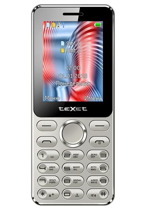 Мобильный телефон Texet TM-212 Gray купить,NaN