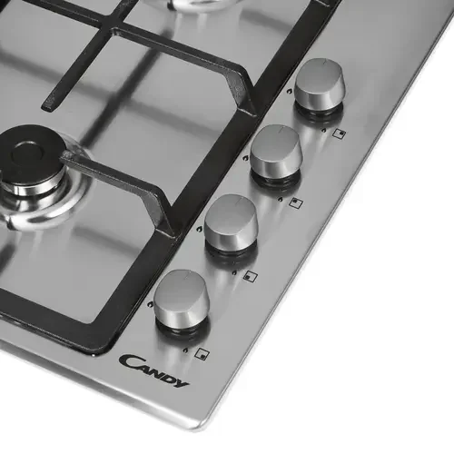 Газовая варочная поверхность Candy CHG6LX серая