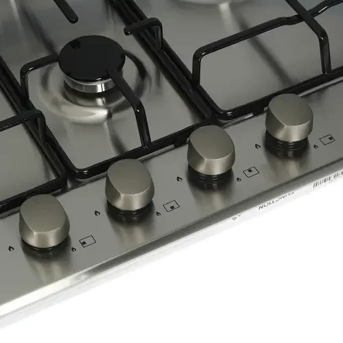 Газовая варочная поверхность Candy CHW6D4WX серая