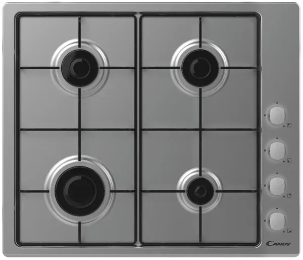 Газовая варочная поверхность Candy CHW6LX серебристая купить,NaN