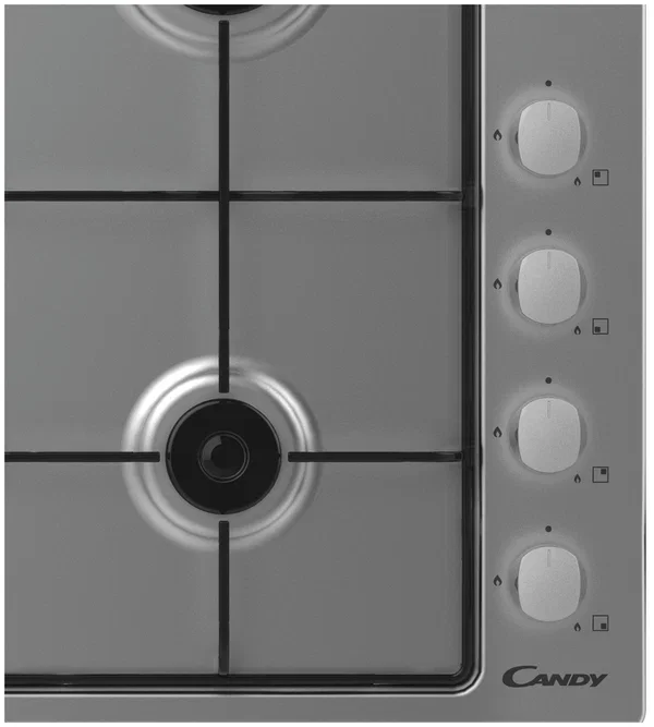 Газовая варочная поверхность Candy CHW6LX серебристая купить,NaN