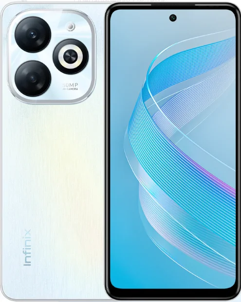 Смартфон Infinix Smart 8 Pro 4/128Gb Galaxy White купить,NaN