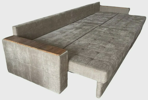 Диван DivanvAlmaty Глория 400x100 см коричнево-бежевый