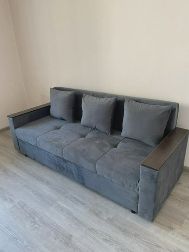 Диван 1mebel 565224 210x70см светло-серый