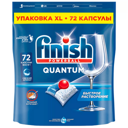 Таблетки Finish Quantum 72шт