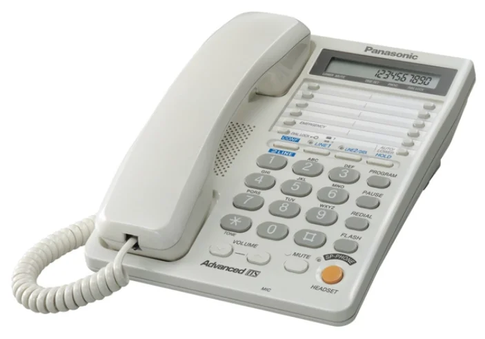 Телефон Panasonic KX-TS2368RUW White