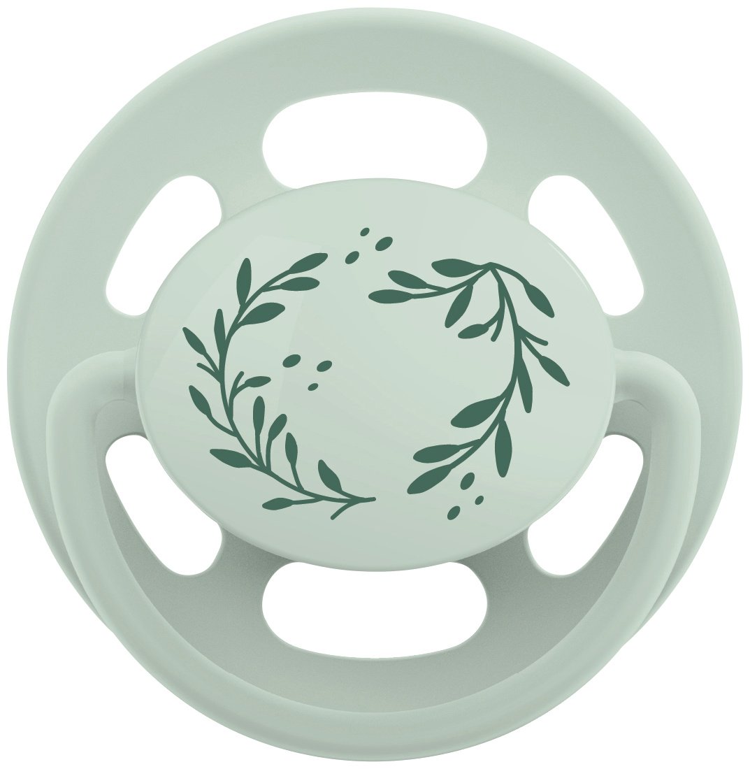 Пустышка NIP Cherry Green 1391032-3, 2 шт, серый купить,NaN