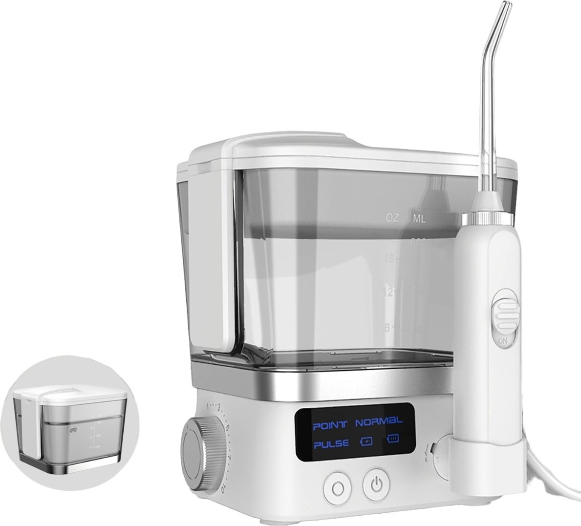 OMIOTTON waterflosser ирригатор OMIO-350 импульсный емкость 600 мл