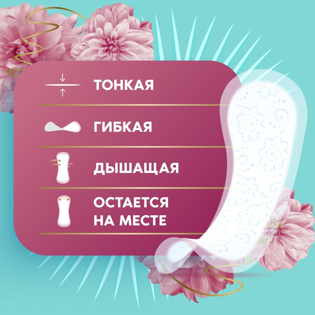 Discreet прокладки ежедневные 0 perfume normal 60 шт купить,NaN