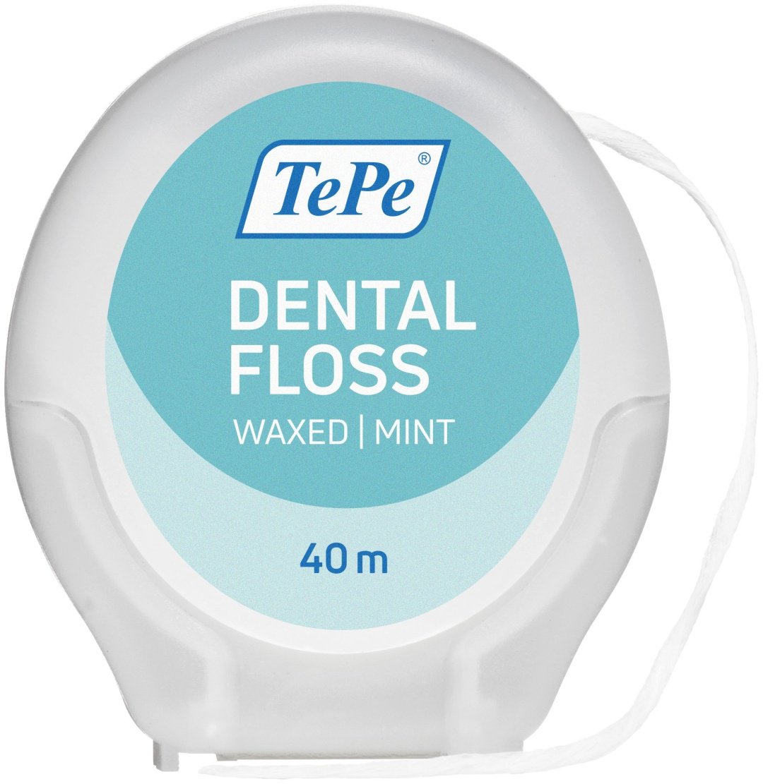 Зубная нить TePe Dental Floss объемная 40 м купить,NaN