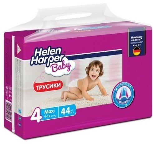 Подгузники-трусики Helen Harper 4, 44 шт купить,NaN