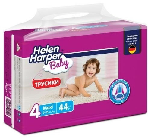 Подгузники-трусики Helen Harper 4, 44 шт купить,NaN