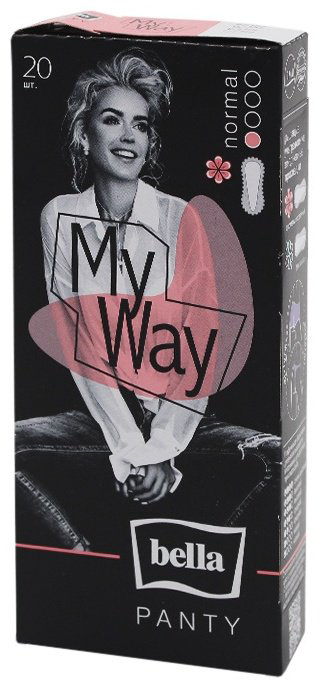 Bella прокладки ежедневные Panty My Way Aroma Normal 20 шт купить,NaN