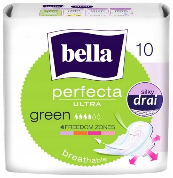 Bella прокладки Perfecta Ultra Green 10 шт