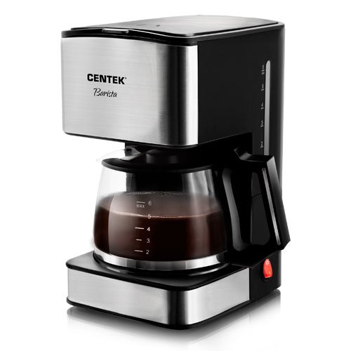 Кофеварка Centek CT-1144 серебристая