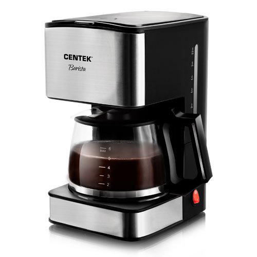 Кофеварка Centek CT-1144 серебристая