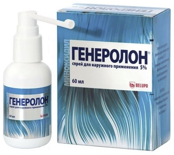 Belupo Генеролон 5% средство от облысения 60 мл купить,NaN