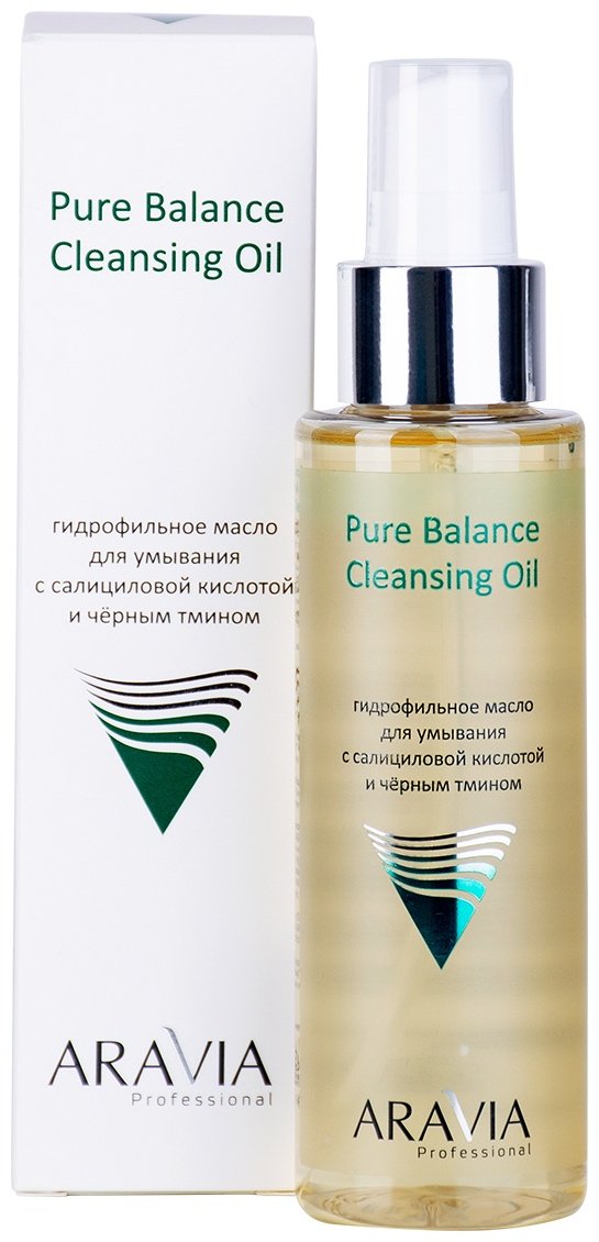 ARAVIA Pure Balance гидрофильное масло 110 мл купить,NaN