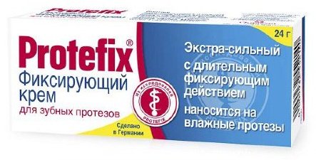 Protefix зубной гель Экстра Сильный 24 г